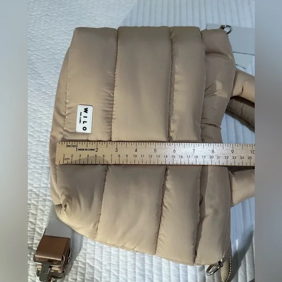 Wilo The Label Mini Puffer Active Tote Bag with Straps - Picture 11 of 13